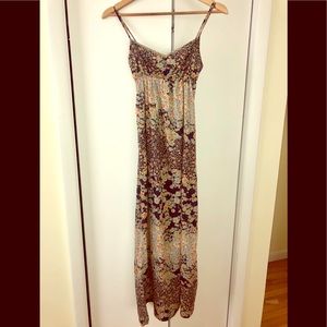 H&M floral maxi dress